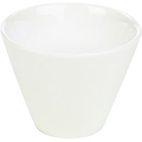 Genware Porcelain Conical Bowl 10.5cm/ 4" - Pack of 6