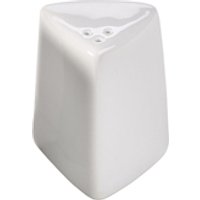 Genware Porcelain Triangular Pepper Pot 6cm/ 2.5" - Pack of 6