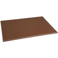 Hygiplas High Density Antibacterial Brown Chopping Board 455x305x12mm