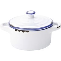 Utopia Avebury Blue Mini Casserole Dish 105mm (12 pack)