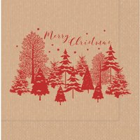 Swantex Calgary Kraft Lunch Napkins 330x330mm (1000 pack)