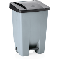 Pedal waste bin Black