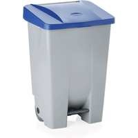 Pedal waste bin Blue