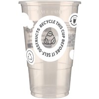 eGreen Printed 2-in-1 Flexy Half-pint Glass CE Marked to Line (1000 Pack)