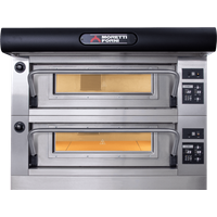 Moretti Forni Series PB80E-2. 4 Tray - Twin Deck Electric Bakery oven