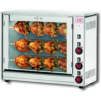 CB E-12P-S3 3 spit Electric Chicken rotisserie