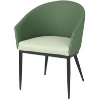Bolero Sloane Interior Dining Chairs - Green Forest Mix (2 pack)