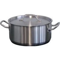 Forje CL8 Stainless steel 8 litre low casserole