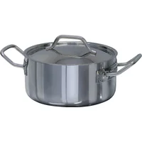 Forje CL3 Stainless steel 3 litre low casserole