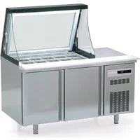 Coreco PC80-150-15-LGL 2 Door Prep Station with Lift-Up Lid 362 Litres
