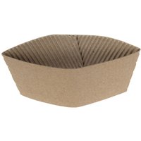 Fiesta Recyclable Corrugated Cup Sleeves for 8oz Cup (1000 Pack)