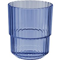 APS Linea Light Blue Drinking Cups 300ml (48 Pack)