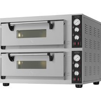 Combisteel Double Electric Pizza Oven - 2 x 4 Pizzas