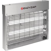 Eazyzap Energy Efficient Stainless Steel LED Fly Killer 30m²