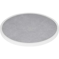 Bolero Fibre Glass Round Table Top Grey Stone Effect 580mm