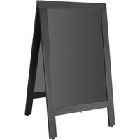 Olympia Pavement Board Black Wooden Frame 500x850mm
