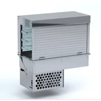 CombiSteel Drop-In Cubic Refrigerated Display - BLINDS 4/1