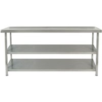 Parry TAB2 - Stainless Steel Tables With Two Undershelf 900 x 1800 x 700