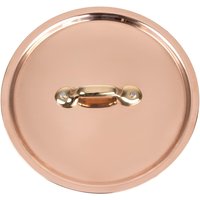 De Buyer Inocuivre Lid with Brass Handle 14cm
