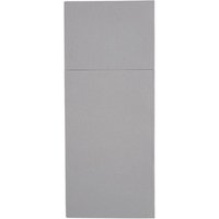 Fiesta Recyclable Premium Tablin Dinner Napkin Grey 48x40cm Airlaid Pocket Fold (400 Pack)