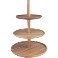 Olympia Acacia 3-Tier Stand 305(Ø) x 395(H)mm