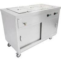 Parry HOT12BM Hot Cupboard With Bain Maire Top