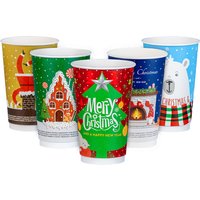 12oz Christmas Double Wall Coffee Cups (500)