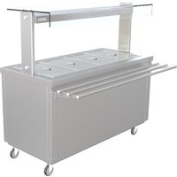 Parry FS-AW4 - Flexi Serve Ambient Cupboard with Chilled Well and Heated Gantry