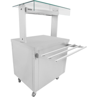 Parry FS-A2 - Flexi-serve Ambient Cupboard with Plain Top and Heated Gantry