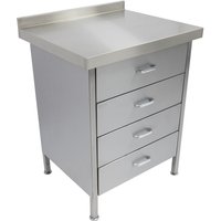 Parry DRAWER4600 - Stainless Steel 4 Drawer Unit