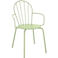 Bolero Adeline Arm Chair Light Green (4 Pack)