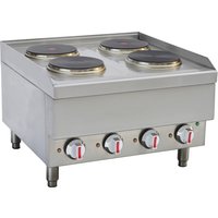 Chefs Range Snack 65 RBEBT4 - 4 Ring boiling top