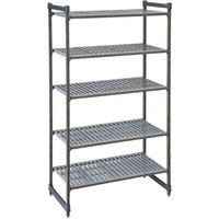 Cambro Camshelving Basics Plus 5 Tier Shelving Starter Unit 2140 x 1220 x 460mm