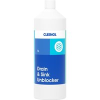 Cleenol Drain & Sink Unblocker 1Ltr (6 pack)