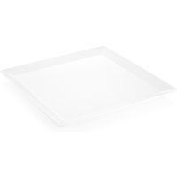 Day & Night Melamine Serving Platter 51 x 51 cm White
