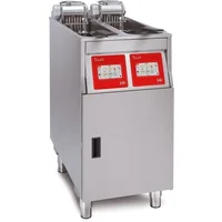 FriFri Touch 422 Electric Free-standing Twin Tank Fryer - 2 Baskets - W 400 mm - 2 x 7.5 kW - Single Phase