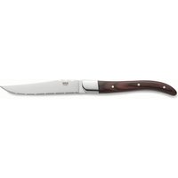 Carlos Steak Knife Set Red Pakka Wood Handle Pack of 6