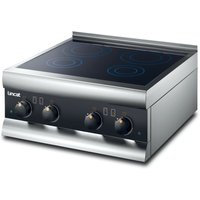Lincat Silverlink 600 Electric Counter-top Induction Hob - 4 Zones - W 600 mm - 6.0 kW