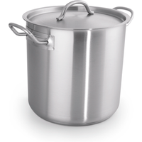 Cucina Essentials Stock Pot with Lid Chrome Nickel Steel Dia 24 cm
