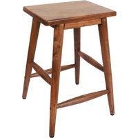 Bolero Halsbury Mango Wood Stools (2 Pack)