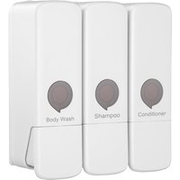 Jantex Triple Shower Dispenser White