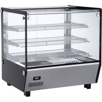 Chefs Range RTR120L5 - Heated 3 Tier Square Glass Counter top display