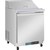 Polar U-Series Single Door Mega Top Prep Counter Fridge 154Ltr