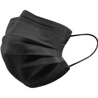 Black Type IIR Front of House Face Masks (50 Pack)