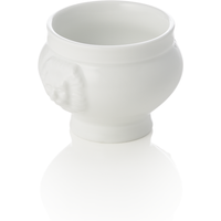 Was Germany Porcelain Mini Lions Head Tureen Set Dia 5 cm 50 ml Pack of 12