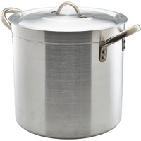 Aluminium Deep Stockpot With Lid 32Litre