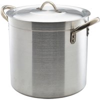 Aluminium Deep Stockpot With Lid 50Litre