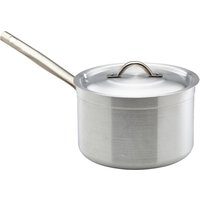 Aluminium Saucepan With Lid 5.5Litre