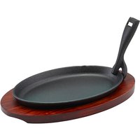 Sizzler Platter & Trivet Sizzler 9.75" - Pack of 6