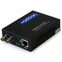 Addon 10/100/1000base-Tx(Rj-45) To 1000base-Lx(St) Smf 1310nm 20km Media Convert(1/Ea)